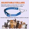 Biothane Adjustable Martingale Collar with Metal Buckle